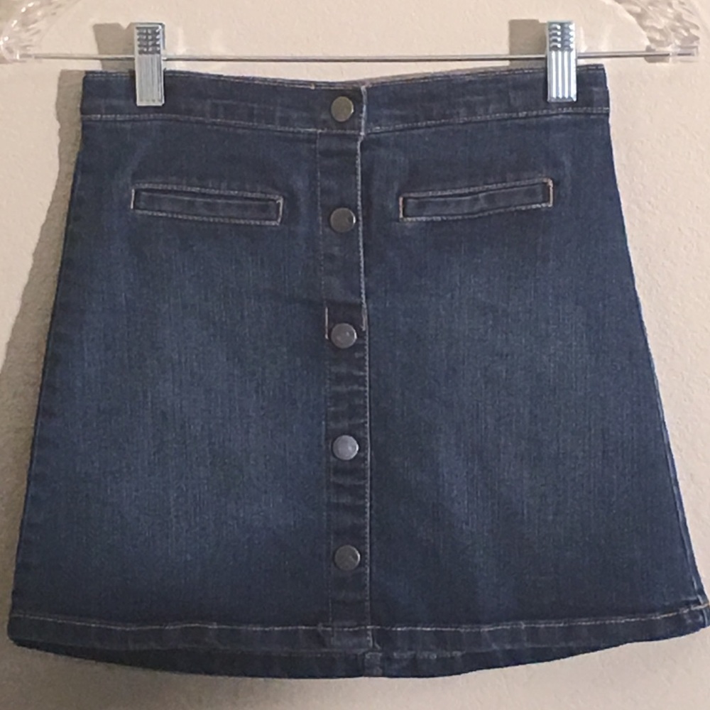 Children’s Place Girls Jean Skirt SZ 10 Adjustable